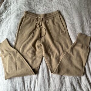 Boss beige/ Tan Knit Joggers